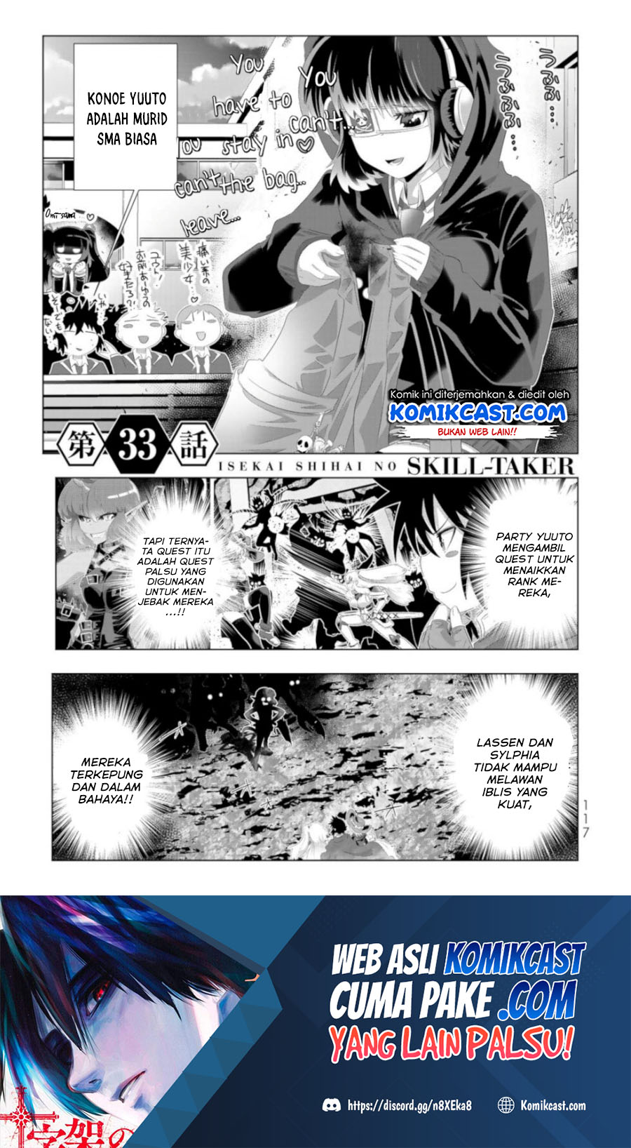 Isekai Shihai no Skill Taker: Zero kara Hajimeru Dorei Harem chapter 63